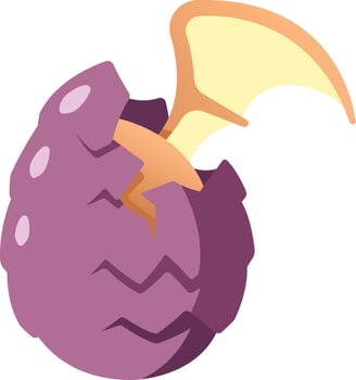 dragon egg Illustration Vector