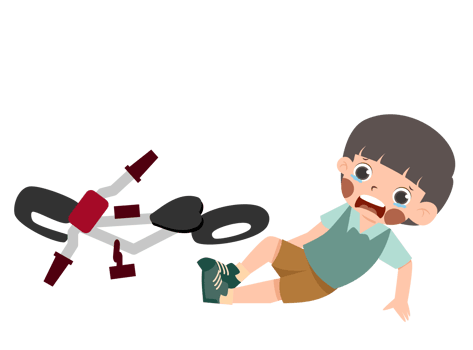 Kid Riding A Bicycle png