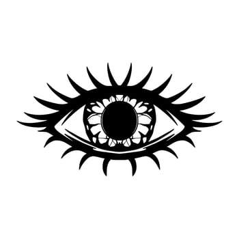 Eye illustration art vector