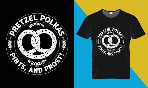 Oktoberfest typography t-shirt design vector