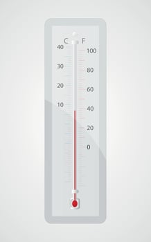 Image Of A Device That Measures Temperature vector