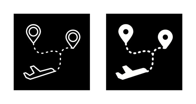 Route Vector Icon