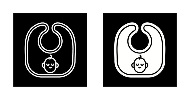 Bib Vector Icon