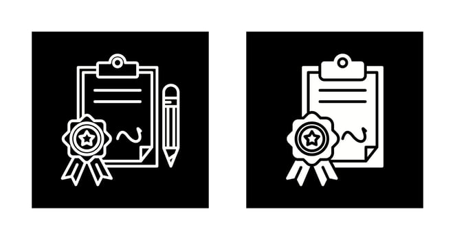 Contract Vector Icon
