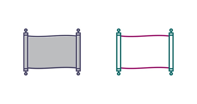 Scroll Vector Icon