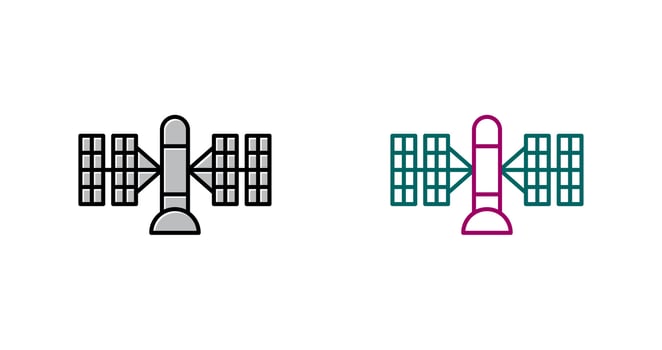 Satellite Vector Icon