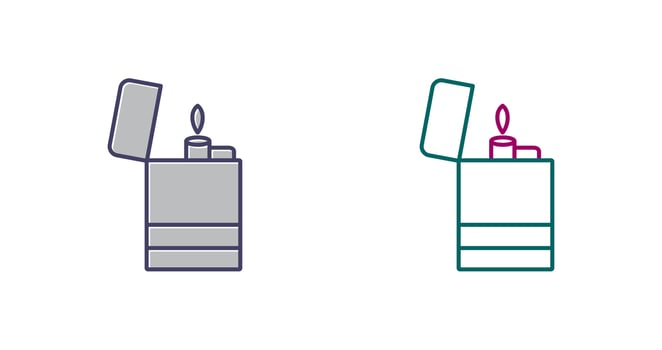 Lighter Vector Icon