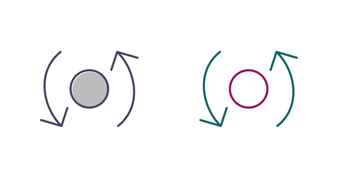Synchronization Vector Icon