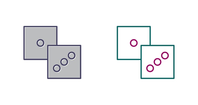 Dice Vector Icon