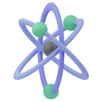 Education physics 3D Illustration png