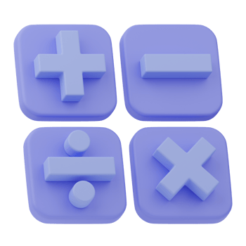 Education Math 3D Illustration png