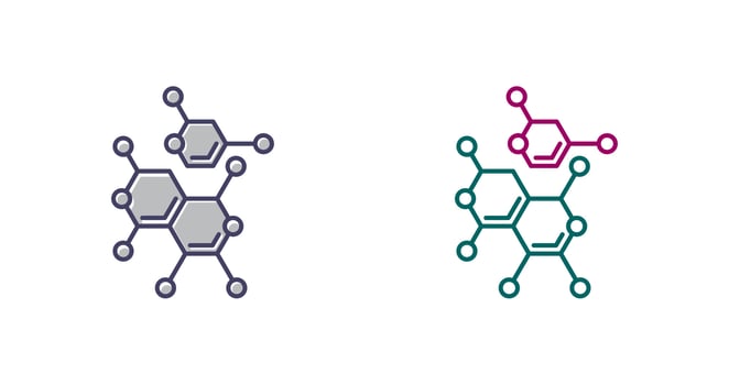 Molecules Vector Icon