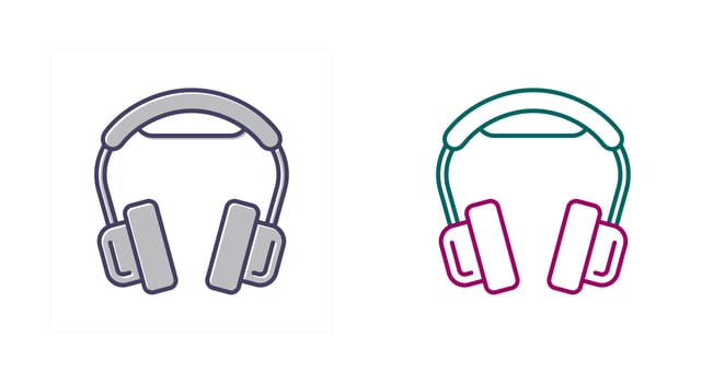 Headphones Vector Icon