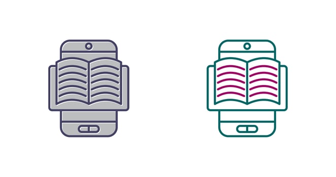 Online Study Vector Icon