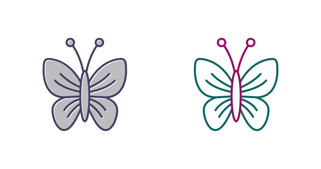 Butterfly Vector Icon
