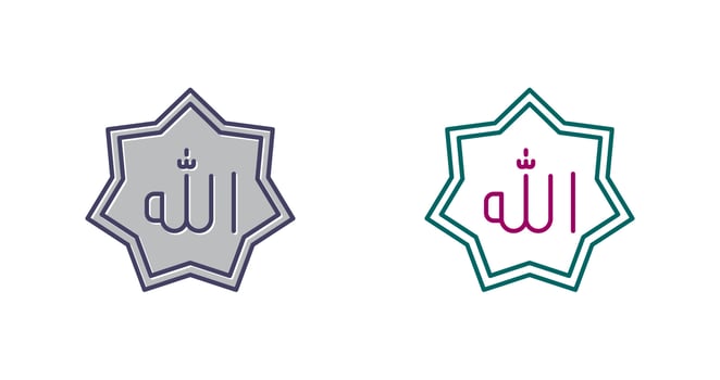 Allah Vector Icon