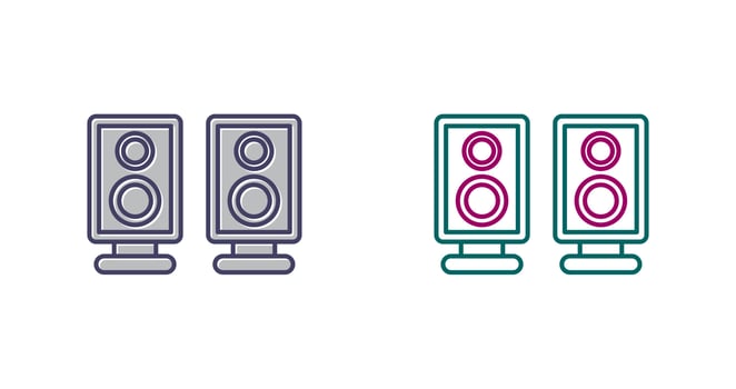 Speaker Unique Vector Icon