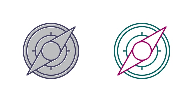 Compass Vector Icon