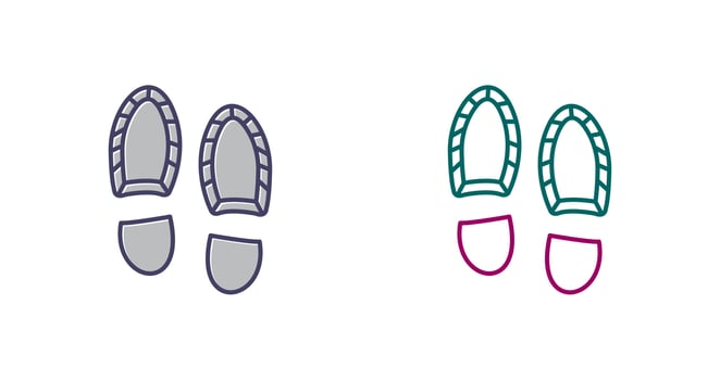 Footprint Vector Icon