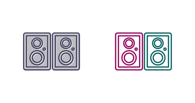 Speaker Vector Icon