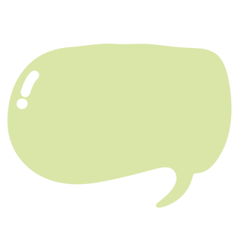 Green speech bubble png