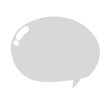 Gray speech bubble png