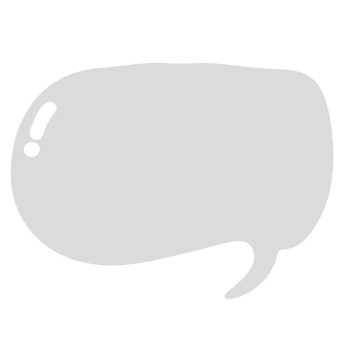 Gray speech bubble png