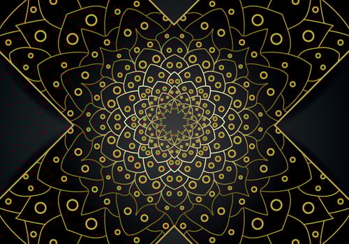 Luxury mandala background with golden arabesque pattern Arabic Islamic east style. Ramadan Style Decorative mandala. Mandala for print vector