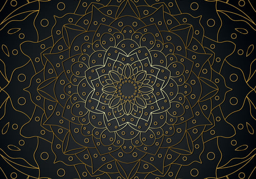Luxury mandala background with golden arabesque pattern Arabic Islamic east style. Ramadan Style Decorative mandala. Mandala for print vector