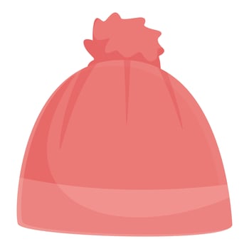 Baby headwear icon cartoon vector. Baby shower vector