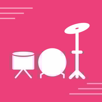 Drums Vector Icon