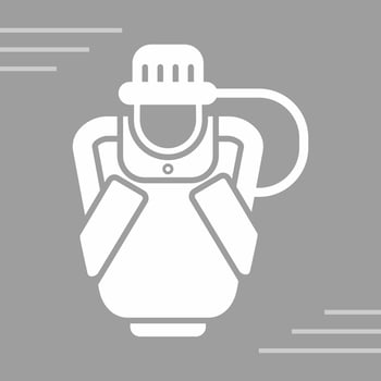 Canteen Vector Icon