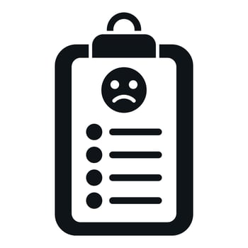 Board pill icon simple vector. Drug treatment vector