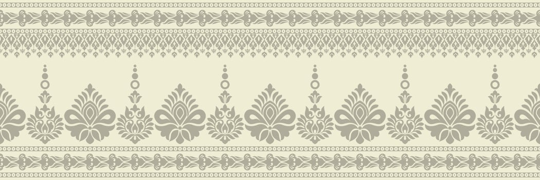 Ethnic pattern. Kerchief Pattern. Silk neck scarf. Bandana Print. Headscarf. Floral vintage style. Indonesian batik. Textile, Fabric, Tile, Clothing. Tribal texture. Vector. Blue, Red, Gold, Yellow. vector