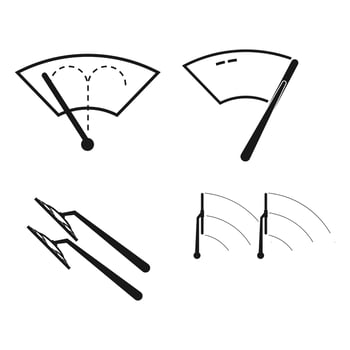 Wiper icon vector