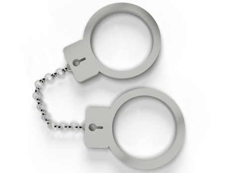 shackle police justice symbol decoration international freedom woman female lady male person human right object  hand event independence peace labor day help democracy solidarity awareness.3d render png