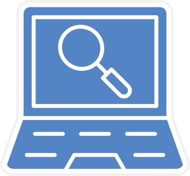 Monitor Vector Icon Design