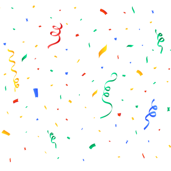 Realistic confetti background PNG. Multicolor celebration confetti ribbon falling. Colorful bright confetti isolated on transparent background. Festival elements PNG. Birthday celebration. png