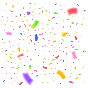 Confetti and tinsel explosion background PNG. Realistic multicolor confetti image. Colorful confetti isolated on transparent background. Carnival elements PNG. Birthday party celebration. png