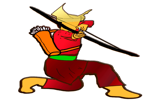 Malay Nusantara archery warrior png