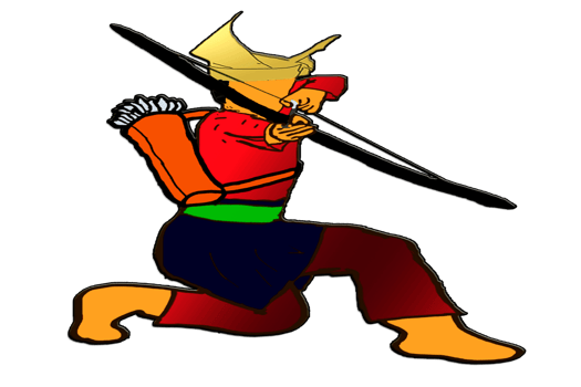 Malay Nusantara archery warrior png