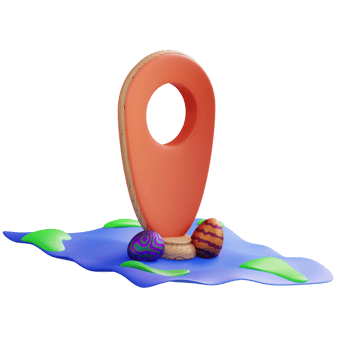 3d illustration easter egg location png