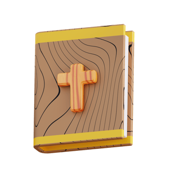 3d illustration of holy bible png