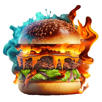 burger PNG transparent