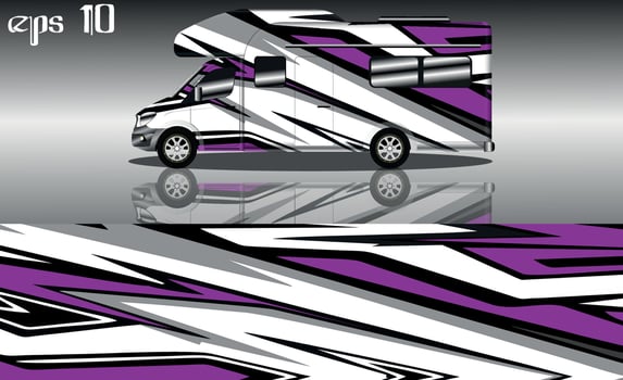 racing background vector for camper car wraps and more