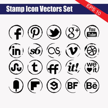 Collection of popular social media logo. Facebook, instagram, twitter, linkedin, youtube, telegram, vimeo, snapchat, whatsapp. Realistic editorial set vector