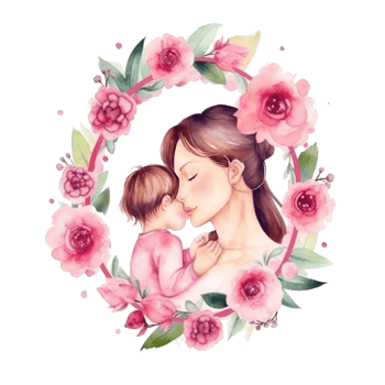 Mother's Day watercolor background. png