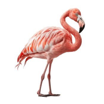 Cute Pink Flamingo. png