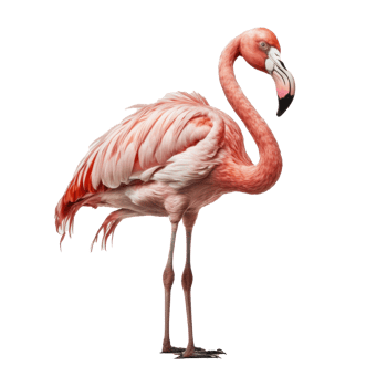 Cute Pink Flamingo. png