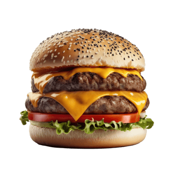 Beef Burger Isolated png